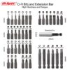 3.6V Mini Chave de Fendas Elétrica Kit Bateria Lítio, Recarregável por USB, Brocas Sem Fios, Potência de Torque 1/4 - Image 2