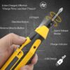 3.6V Mini Chave de Fendas Elétrica Kit Bateria Lítio, Recarregável por USB, Brocas Sem Fios, Potência de Torque 1/4 - Image 4