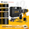 DEKO 12/16/20V MAX Furadeira Parafusadeira Eléctrico Sem fio À Bateria, 18 1 Regulação de Torque, 2-Velocidades, 3/8" Mandril Rápido Ferramenta Poderoso (DKCD Series)