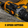 DEKO 12/16/20V MAX Furadeira Parafusadeira Eléctrico Sem fio À Bateria, 18 1 Regulação de Torque, 2-Velocidades, 3/8" Mandril Rápido Ferramenta Poderoso (DKCD Series) - Image 4