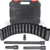 Meterk 20 pces 1/2 "unidade métrica conjunto de soquete de impacto soquete universal metric drive profunda chave soquete para ferramentas de reparo pneumático ar - Image 6