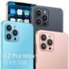 Nova versão global celular celular i12 pro max 12gb 512gb smartphone 6.7 polegada u tela android 10.0 telefone celular
