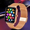 Toque completo relógio inteligente masculino mulher smartwatch eletrônica relógio inteligente para android ios rastreador de fitness esporte-relógio gt10