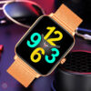 Toque completo relógio inteligente masculino mulher smartwatch eletrônica relógio inteligente para android ios rastreador de fitness esporte-relógio gt10 - Image 2