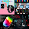 Toque completo relógio inteligente masculino mulher smartwatch eletrônica relógio inteligente para android ios rastreador de fitness esporte-relógio gt10 - Image 4