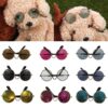 Óculos colorido para animais de estimação, óculos divertido para proteção dos olhos de cães pequenos, filhotes e gatos